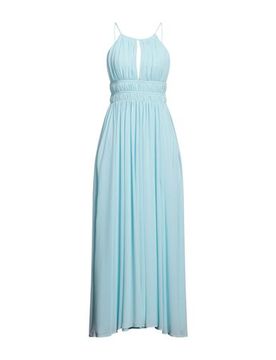 Vestido largo Mujer Azul celeste 36 Mujer