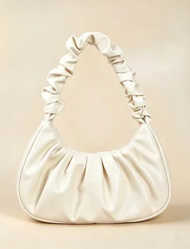 Pieza Bolso de mano arrugado de moda para adolescentes, adecuado para salidas diarias - Shein - FashionsVida