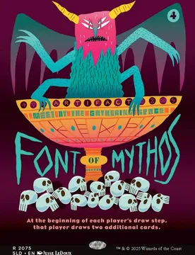 Font of Mythos (Secret Lair - KEXP: You Are Not Alone) Secret Lair Drops - Magic: The Gathering - FashionsVida