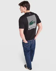Mens Maglia Back Print - Nero, nero nero Uomo taglia 4/M