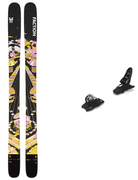 Packs (skis + fix) - Skis freeride - Pack Prodigy 4 2026 - Noir - Faction - FashionsVida
