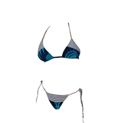Bikini Triangolo Blu M22-0170U
