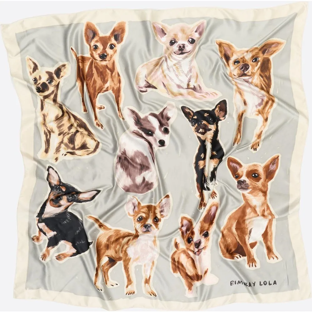 Bimba y Lola - Pañuelo chihuahuas - Bimba y Lola - FashionsVida
