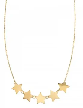 Collana Donna Stelle in Oro Giallo 803321736047