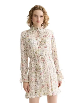 Robe Courte à Manches Longues Ufu01176t Cosmic Sky Eggnog 36
