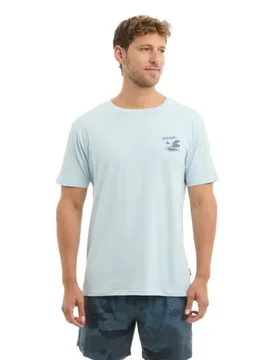 Premium Jumpers Short Sleeve T-shirt Light Blue 2XL Men - PELAGIC - FashionsVida