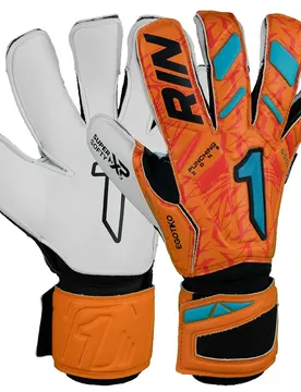 Gants De Gardien De But Junior Egotiko Vengador Prime Orange / White 5 unisex