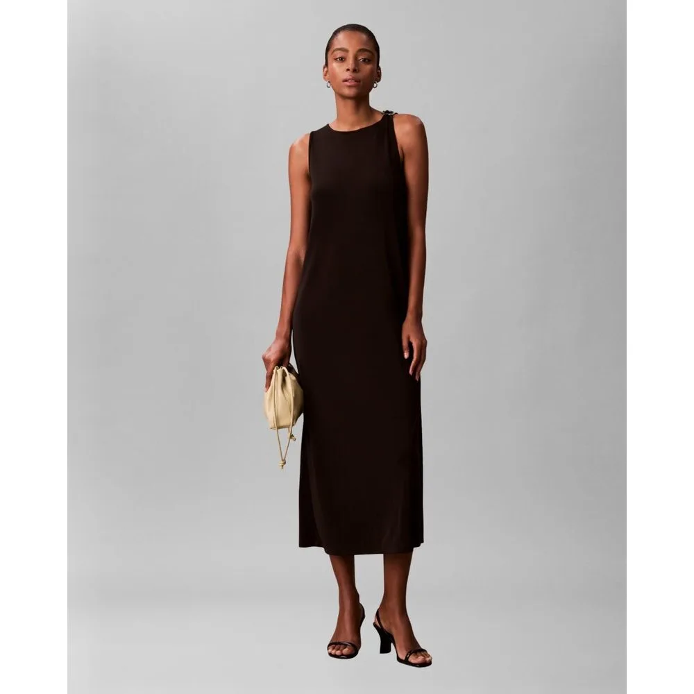 Vestido de mujer refinado sin mangas - Calvin Klein - FashionsVida