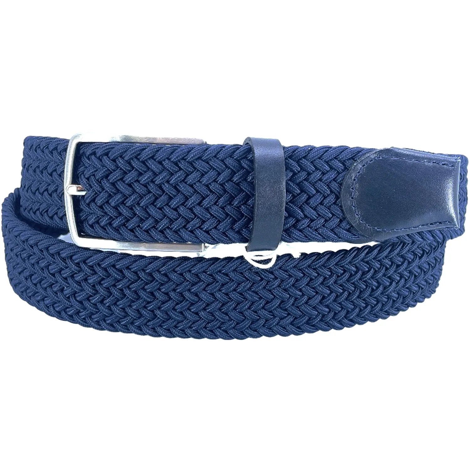 Gürtel Braided, dunkelblau 100_cm - Fenix - FashionsVida