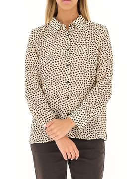 I BLUES Blusa in seta BEIGE 40