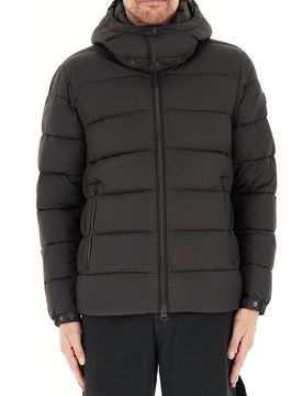 Piumino con cappuccio NERO XL