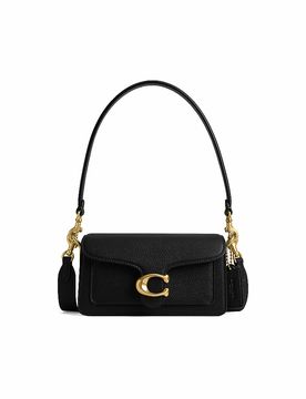 Bolso de cuero - Bolso bandolera TABBY negro