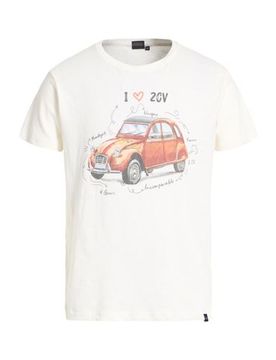 Camiseta Hombre Hueso S Hombre