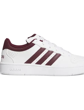 Baskets Hoops Classic Ftwr White / Maroon / Ftwr White EU 46 2/3 - Adidas - FashionsVida