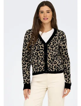 Cárdigan de mujer con escote pico y manga larga - Only - FashionsVida
