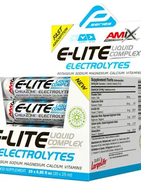 Scatola Di Fiale Liquide Di Elettroliti E-lite Arancia 25ml 20 Unità