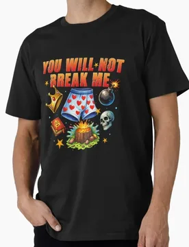 You Will Not Break Me Sic-Fi Dungeon Crawler Carl Gift T-Shirt for Book lover Cartoon Graphic Tee Y2K clothes All size tops - Aliexpress - FashionsVida