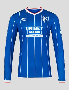 Rangers Fc Men's 2026/27 Home Pro Long Sleeve Shirt LAPIS BLUE 5XL male - Castore - FashionsVida