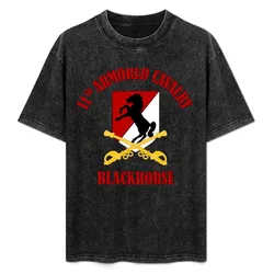 Th Armored Cavalry - Blackhorse T-Shirt Casual Work Wear T-Shirt