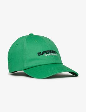 Superdry Damen Sport Style Baseballmütze Grün - Größe: One Größe