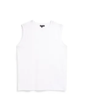 Canotta bianca tinta unita NBY506 L - Boardman - FashionsVida