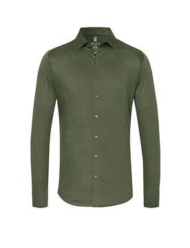 Jerseyhemd Slim Fit olive XXXL herren