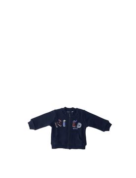 Felpa con zip BLU NAVY 062/3M