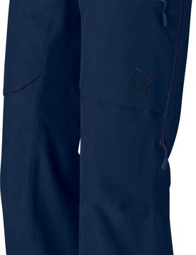 Norrona Hose aus GORE-TEX und PrimaLoft® Lofoten Gore-Tex Insulated Pants W Indigo Night für Damen Größe XS Navy blau