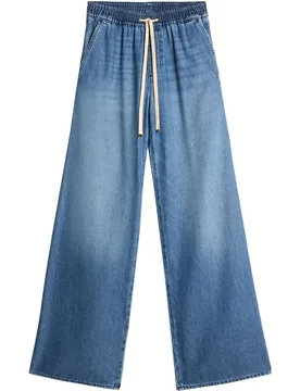 Pantalones jogger de mujer pull on de tiro medio - 7 For All Mankind - FashionsVida