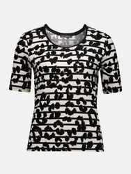 T-Shirt mit Allover-Print Mehrfarbig 40