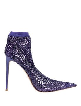 Stiefelette Damen Violett 34,35,35.5,39,39.5,40,40.5,41,41.5,42 Damen