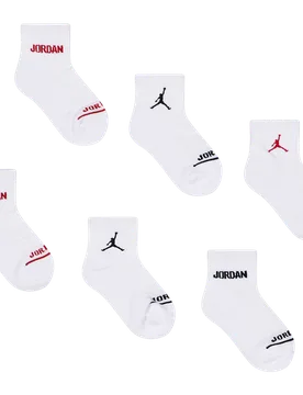 Unisex Socks - White - Size 4.5 - 6 - White - Size: 4.5 - 6 - Jordan - FashionsVida