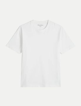 Marc O' Polo shirt Relaxed Fit Weiß XXL
