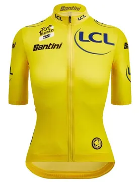 Maillot à Manches Courtes Tour De France Avec Zwift Yellow 2025
