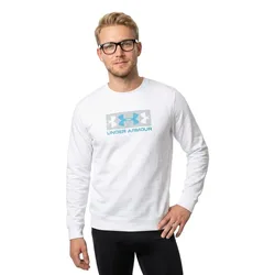 Sweat-shirt Rival Terry Logo White / Mod Gray / Ether Blue XL