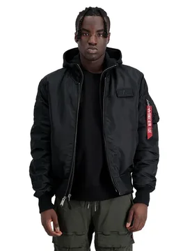 Industries Giacca Ma-1 D-tec Se Black / Black 2XL - ALPHA - FashionsVida