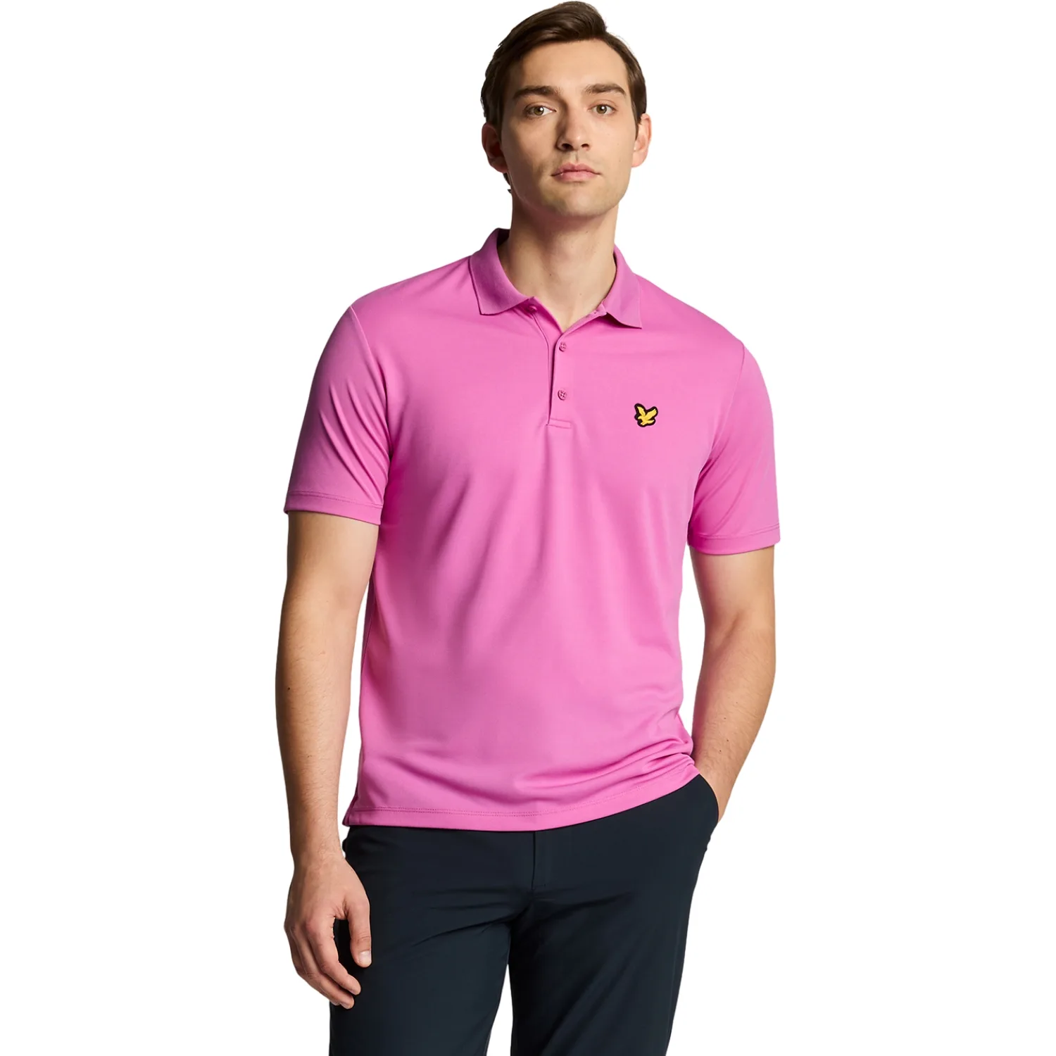 Lyle Scott Polo Tech, pink xl - Scott - FashionsVida