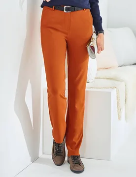 Bequembundhose Diagonal-Stretch - Rost - female - Size: 20 - Avena - FashionsVida