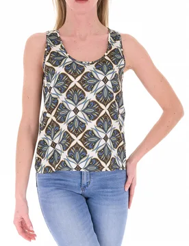Canotta in satin PANNA 42 - EMME MARELLA - FashionsVida