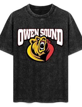 Owen Sound Attack Classic T Shirt T-Shirt Simple Graphic Design T-Shirt - Aliexpress - FashionsVida
