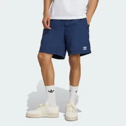 Short Trefoil Essentials Woven S Night Indigo / White