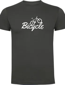 Maglietta A Maniche Corte Bicycle Dark Grey