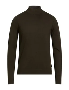 Rollkragenpullover Herren Militärgrün M,S,XL Herren - OUT/FIT - FashionsVida