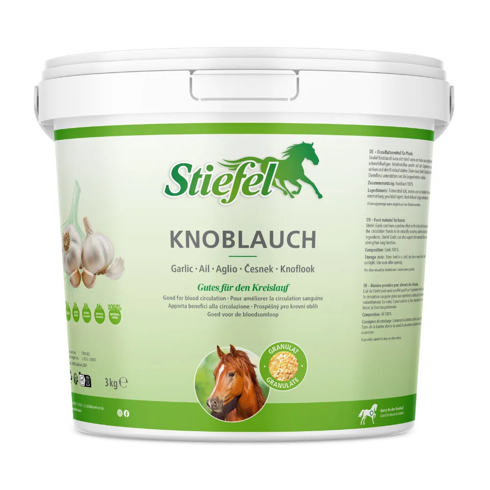 Knoblauch Granulat 3kg Eimer - Stiefel - FashionsVida
