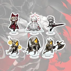 The Weird Hunter 10cm Acrylic Stand Keychain kawaii chibi dark fantasy anime figure desk decor collectible gift for Fans