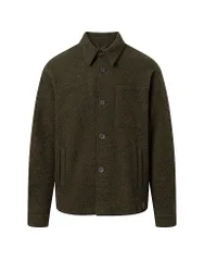 Overshirt ELVIN verde scuro L