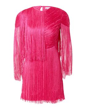 Warehouse Vestido 'Tassle' rosa