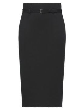 Midi-Rock Damen Schwarz 36 Damen