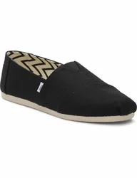 Canvas Slip-On Espadrilles Black male
