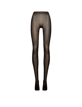 Netzstrumpfhose TWENTIES soft cocao braun S damen